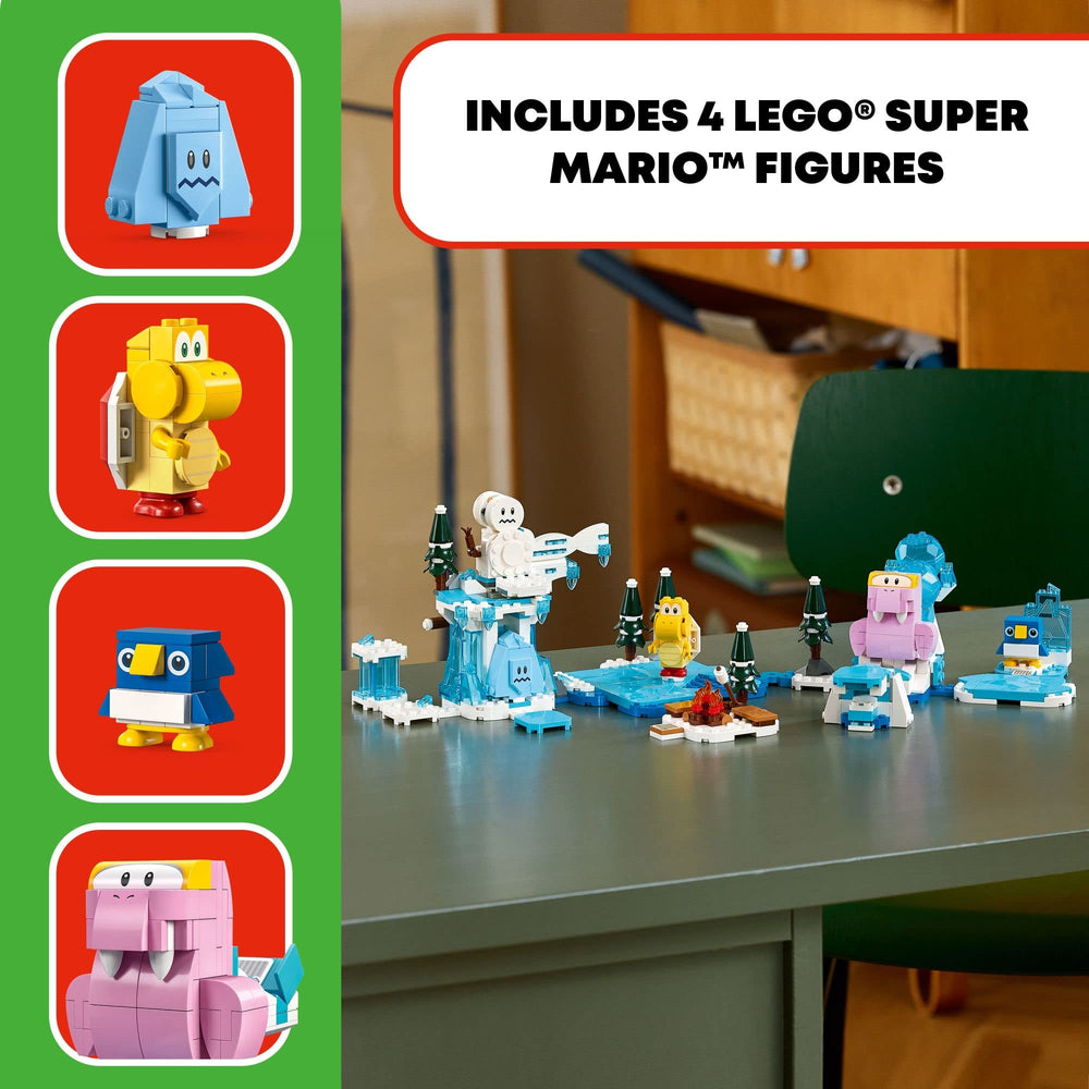 LEGO Super Mario Ice skating platform invites dynamic play and teamwork