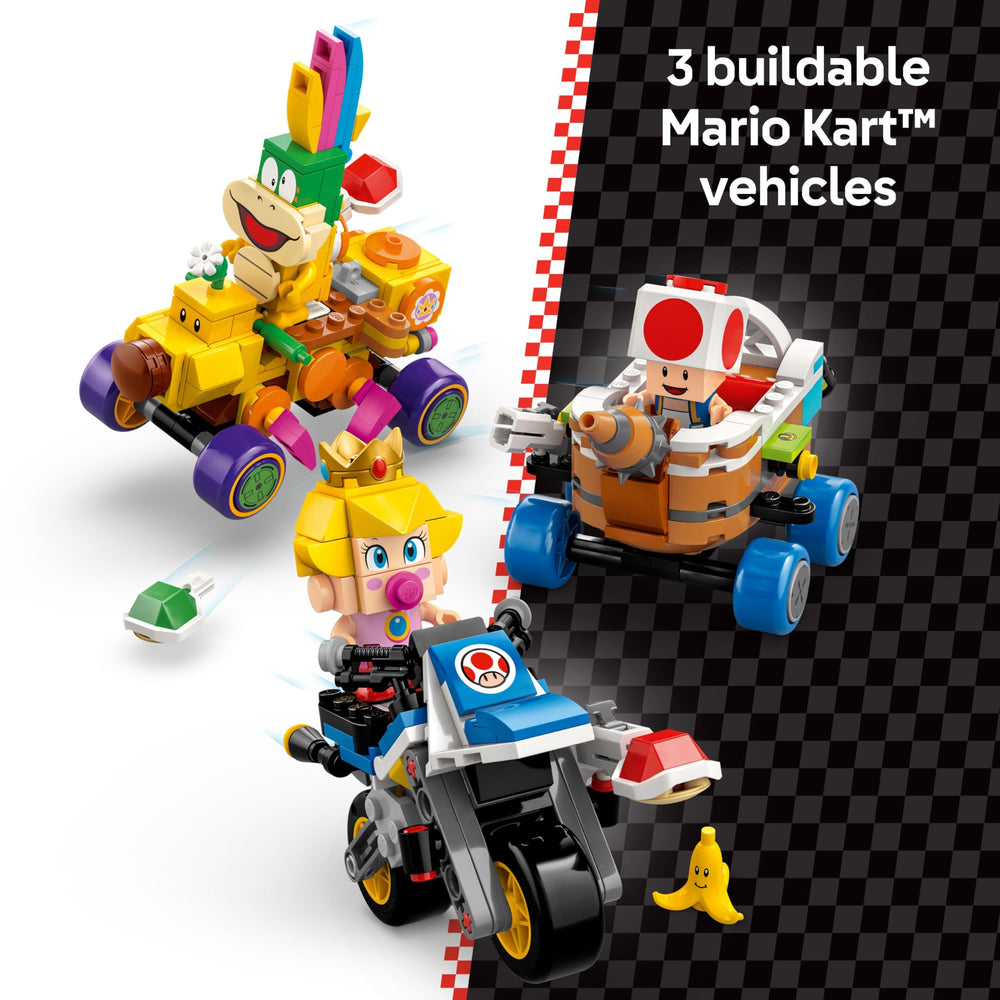 LEGO Super Mario Kart Toad sweets wagon for pit-stop style fun