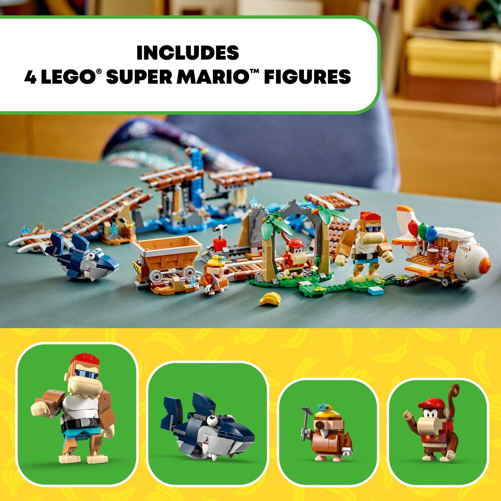 LEGO Super Mario Mole Miner obstacle adds challenge on the mine path