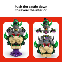 LEGO Super Mario Prince Florian prison cell interior for dramatic rescue scenes