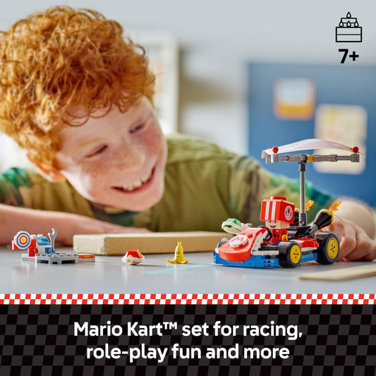 Toad pit crew figure adds authentic Mario Kart vibe