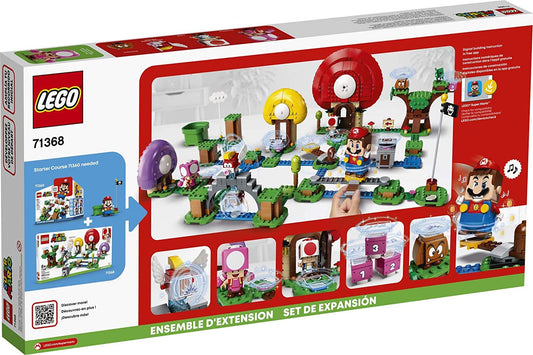 LEGO Super Mario Toad’s Treasure Hunt figures included for story-driven adventures