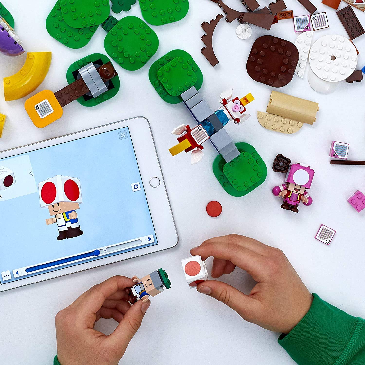 LEGO Super Mario modular design fits with Starter Course for expanded play