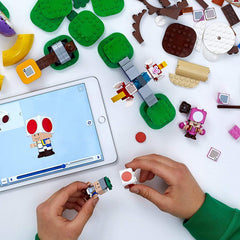 LEGO Super Mario modular design fits with Starter Course for expanded play