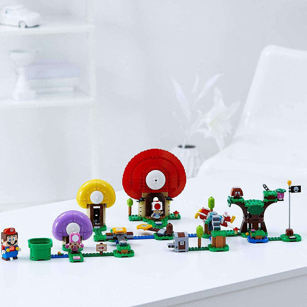 LEGO Super Mario treasure chest and 1-2-3 blocks offer puzzle-like rewards