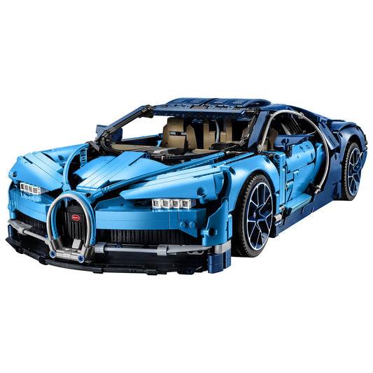 LEGO Technic Bugatti Chiron 42083 body view ideal for display and collection