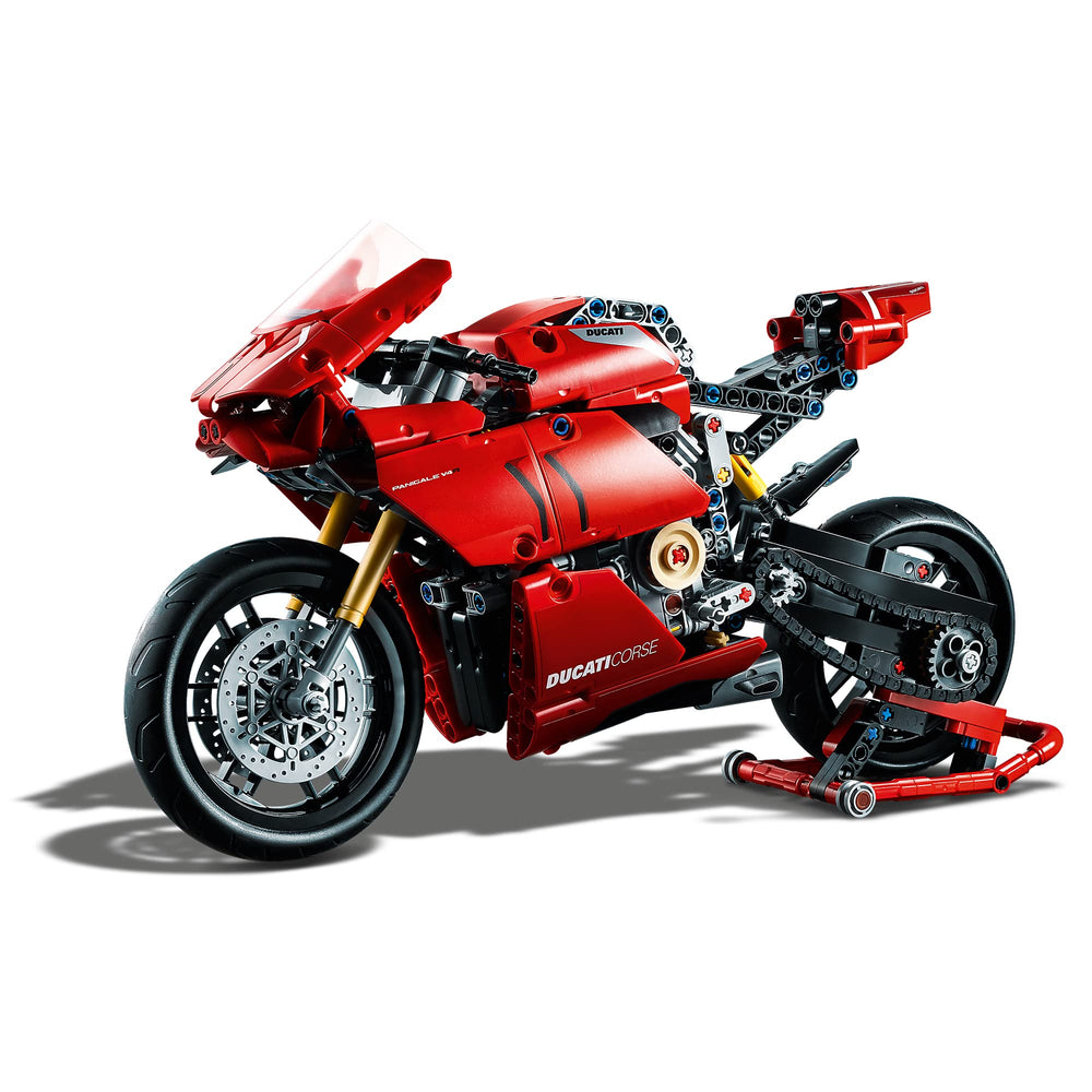 Ducati Panigale V4 R rear suspension showcases realistic movement in display builds