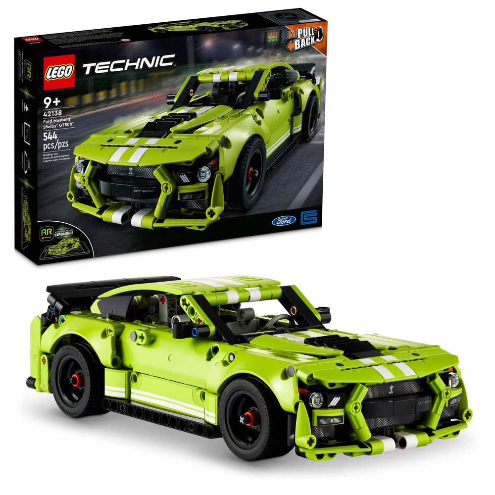 LEGO Technic Ford Mustang Shelby GT500 build kit for young builders