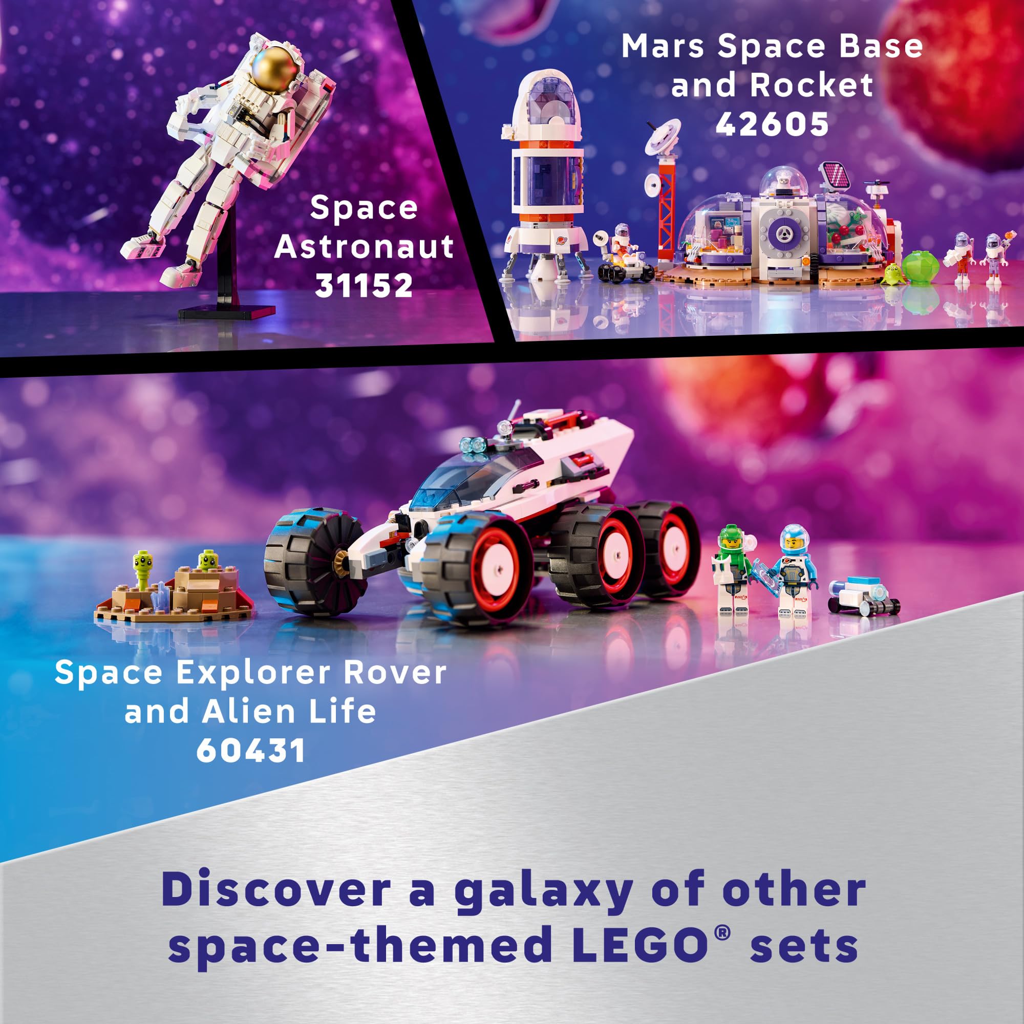 LEGO Technic Earth and Moon in Orbit dimensions showcase a compact, display-ready science model.