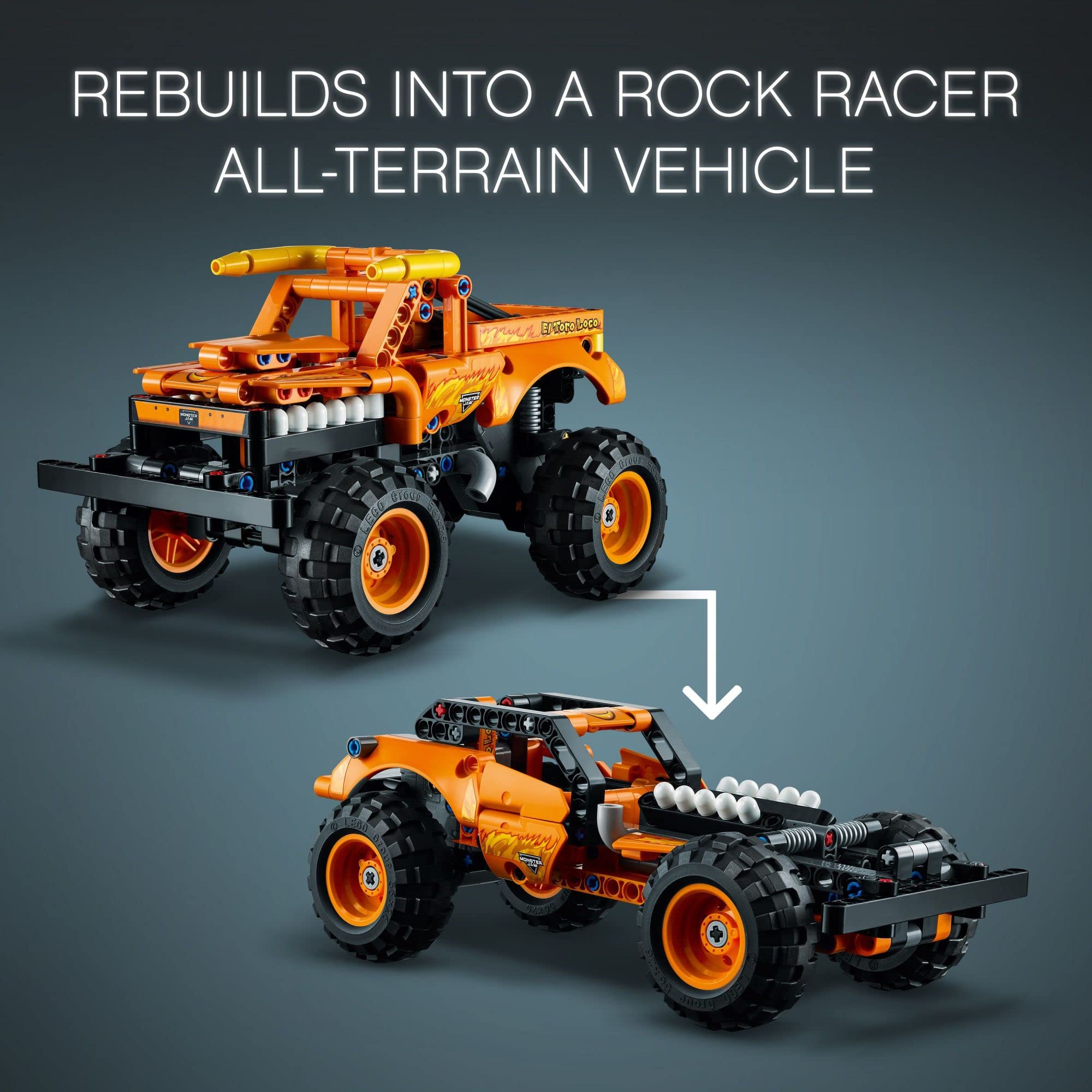 LEGO Technic Rock Racer off-road mode expands play possibilities