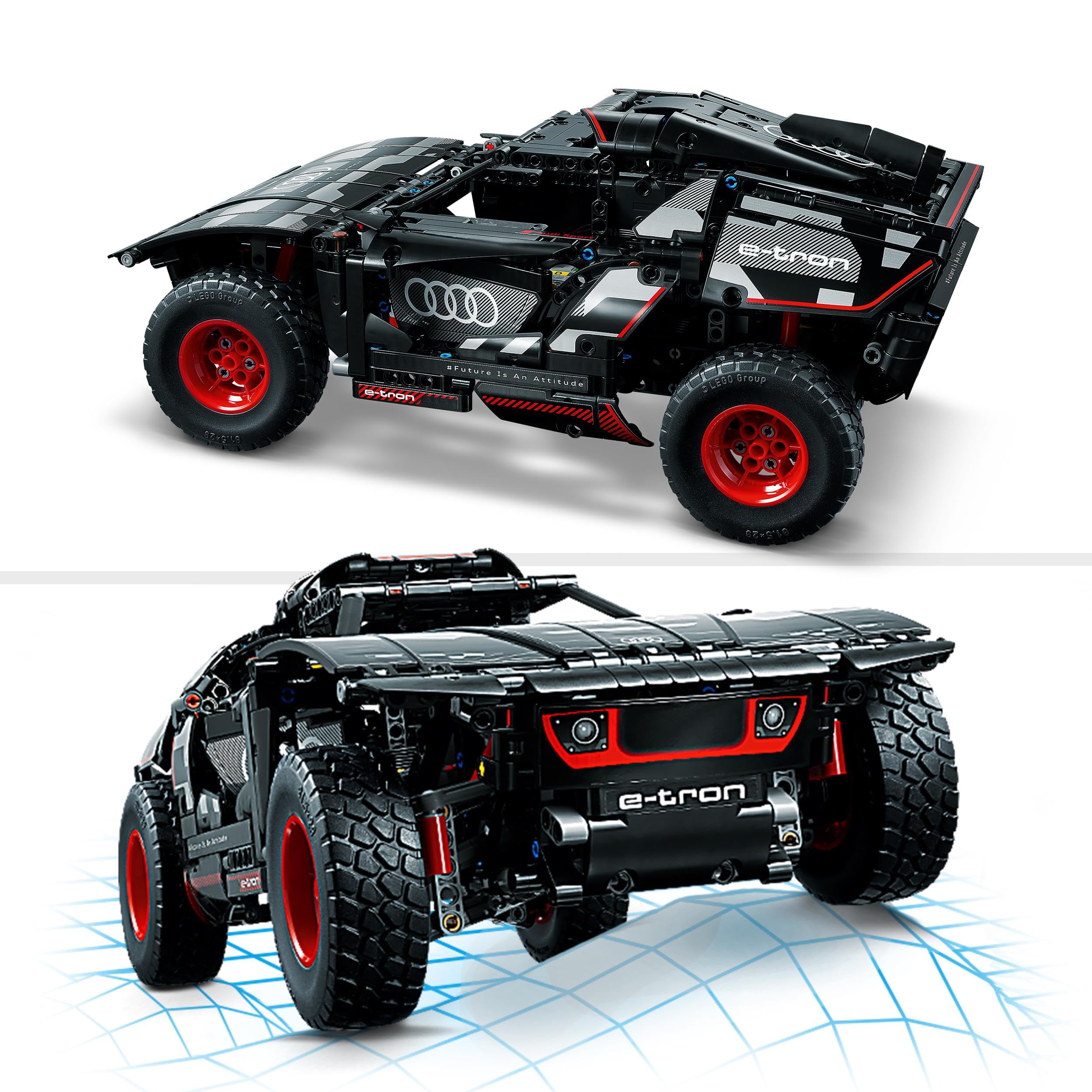 LEGO Technic Audi RS Q e-tron 42160 914-piece set for immersive building