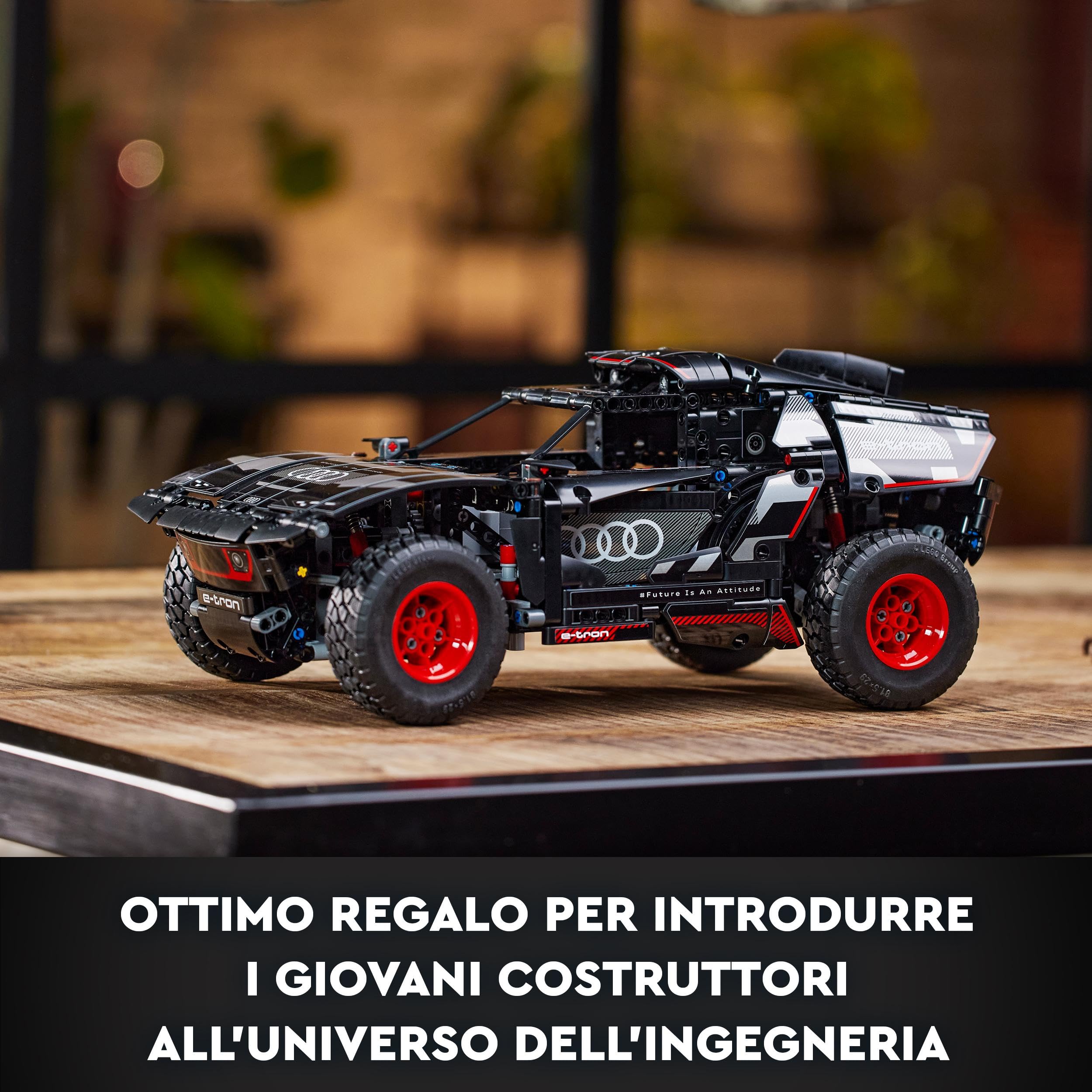 LEGO Technic Audi RS Q e-tron 42160 RC drive action via CONTROL+ app