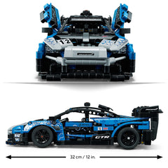 LEGO Technic McLaren Senna GTR 42123 engine pistons detail close-up