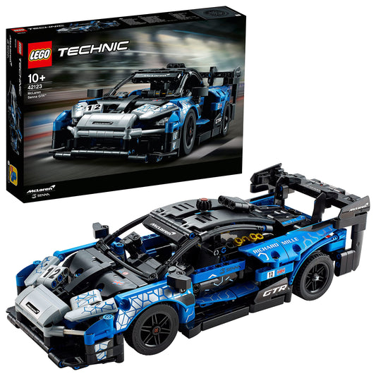 LEGO Technic McLaren Senna GTR 42123 pistons detail enhances engineering realism for builders