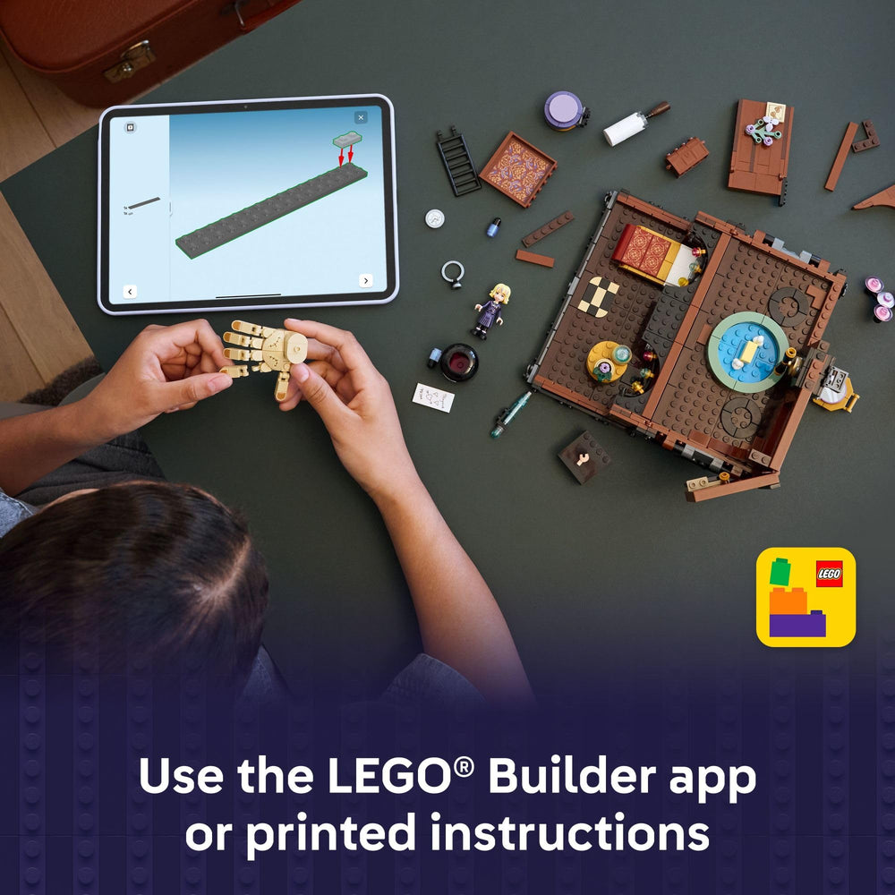 LEGO Builder app guidance helps kids build confidently with interactive 3D viewing.