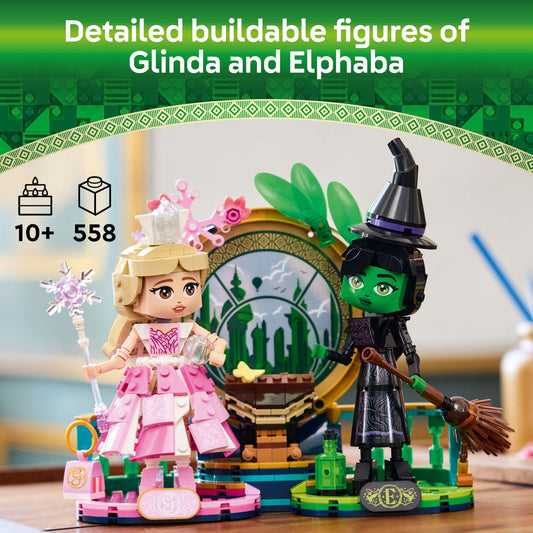 LEGO Wicked Elphaba broom toy accessory for imaginative play.