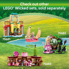 LEGO Wicked Emerald City tower map room for scene planning and play