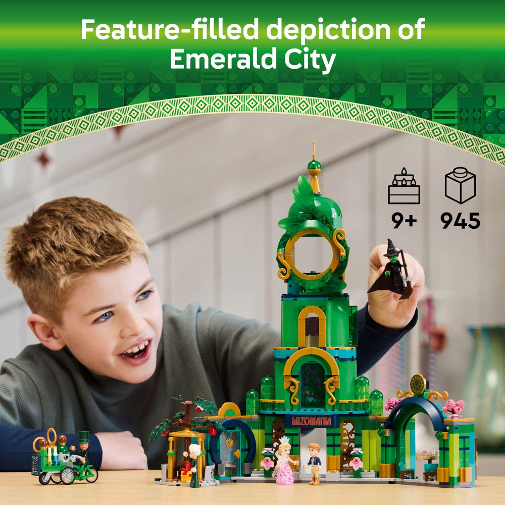 LEGO Wicked minidolls Glinda Elphaba ready for adventures and roleplay