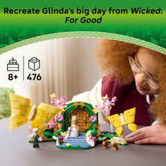 LEGO Wicked Glinda's Wedding Day Glinda figure changes expression for scenes
