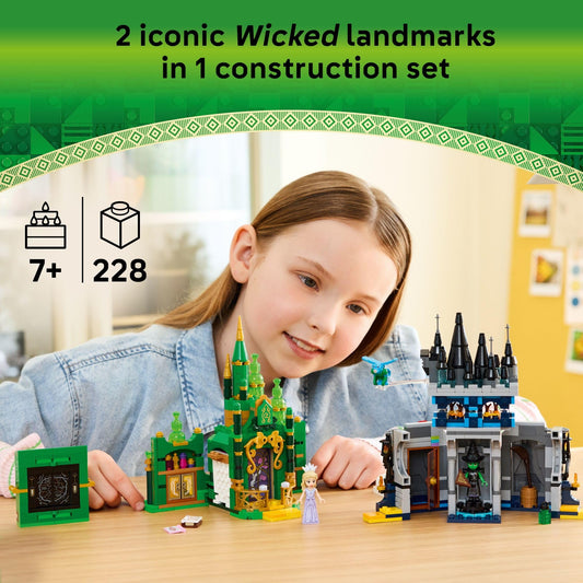 Kiamo Ko Castle construction with minidolls for storytelling and magical exploration