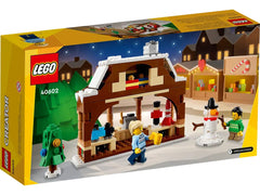 LEGO Winter Market Stall attic stores two Christmas gifts for surprise reveals.