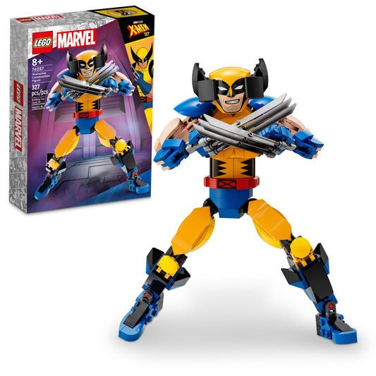 LEGO Wolverine construction figure 76257 assembled for versatile play and display