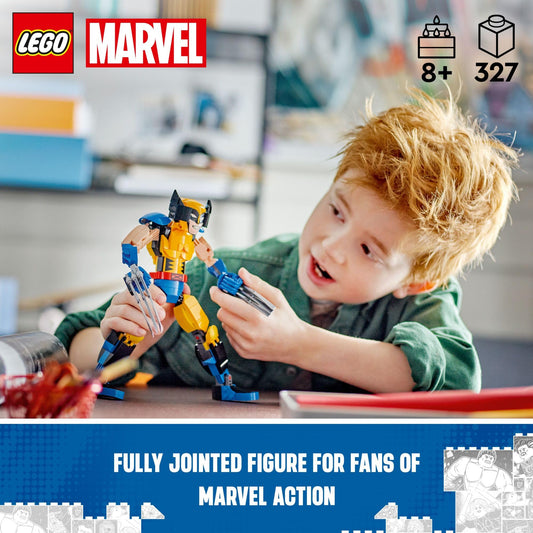 LEGO Wolverine shoulder joints enable dynamic poses for action play