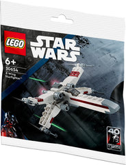 LEGO X-Wing Starfighter Set 30654 close-up of 87-piece brick detail