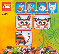 LEGO The Year of the Tiger brick detail emphasizes precision for creative building.