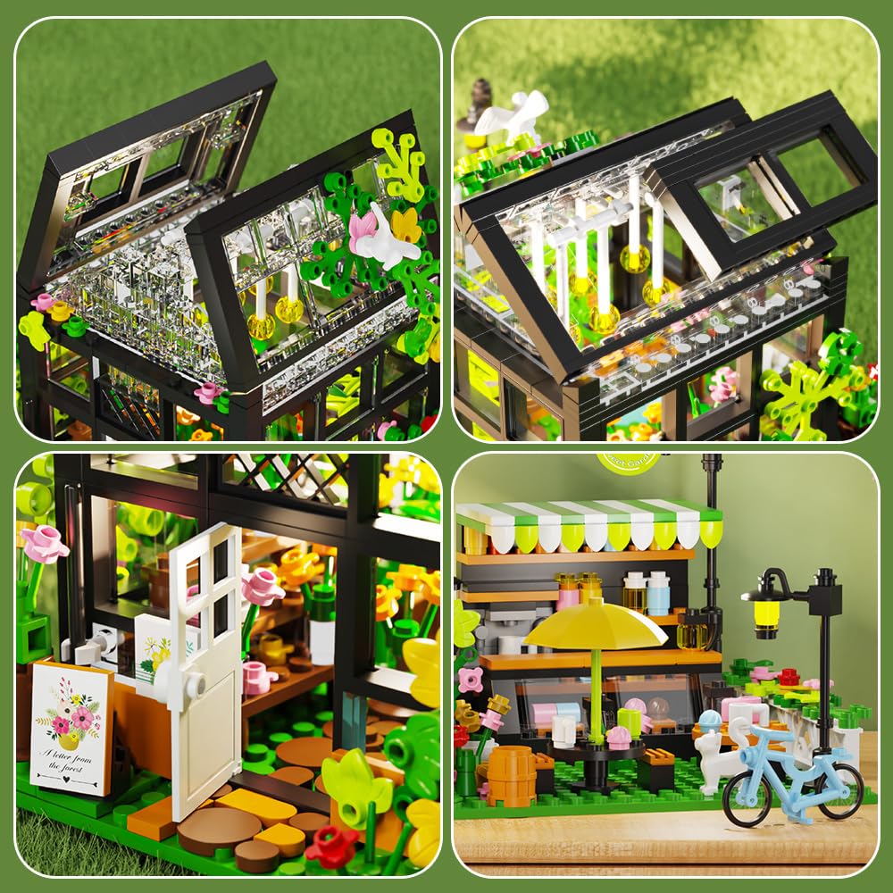 LEGPS YYDS Playful birds and cats spark imaginative garden moments