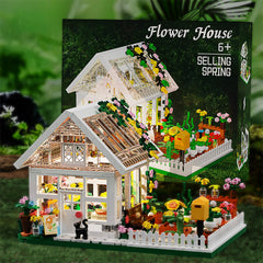 LEGPS YYDS 758-piece set showcases vibrant plants for a lush scene.