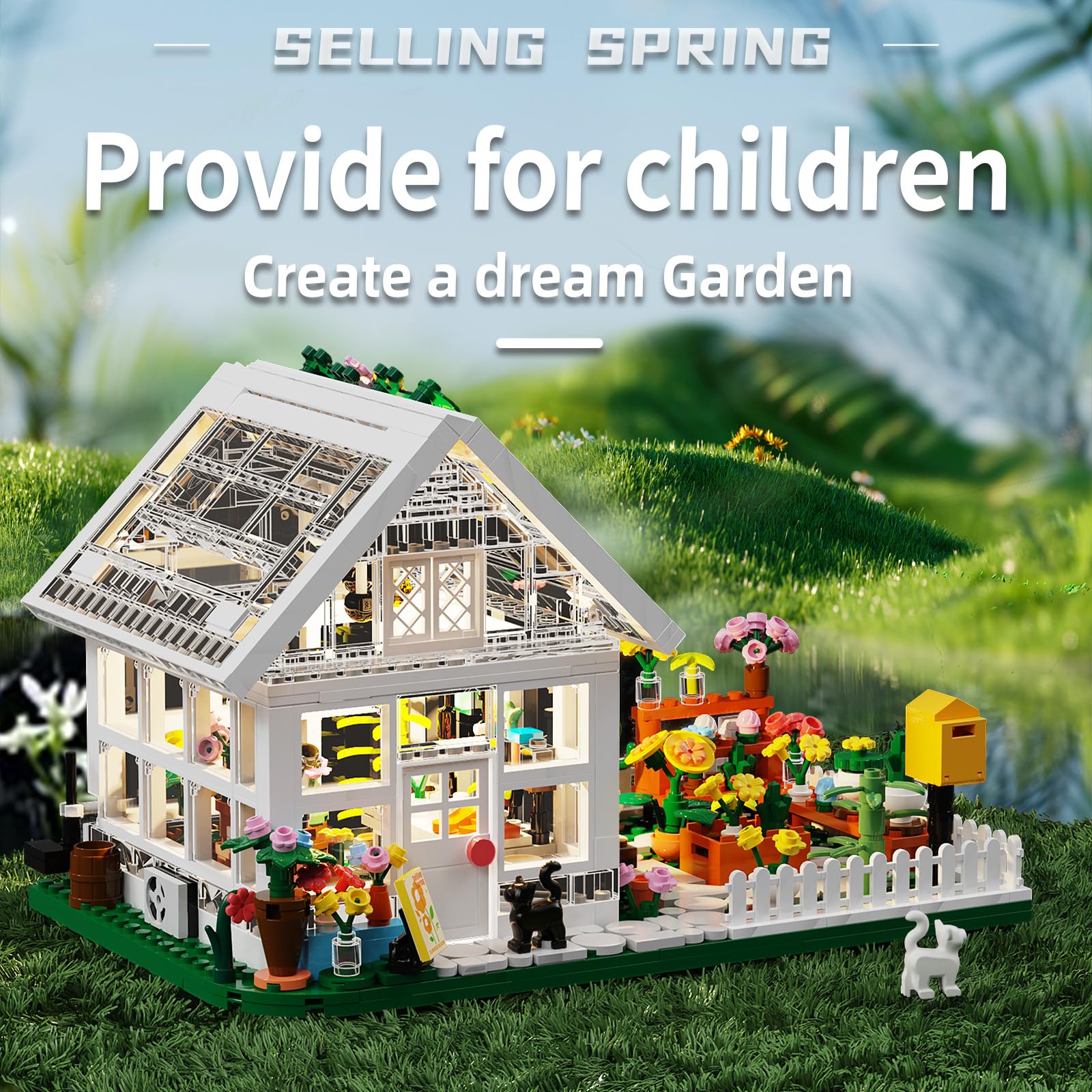 LEGPS YYDS Bright, varied colors encourage hands-on creativity during build.