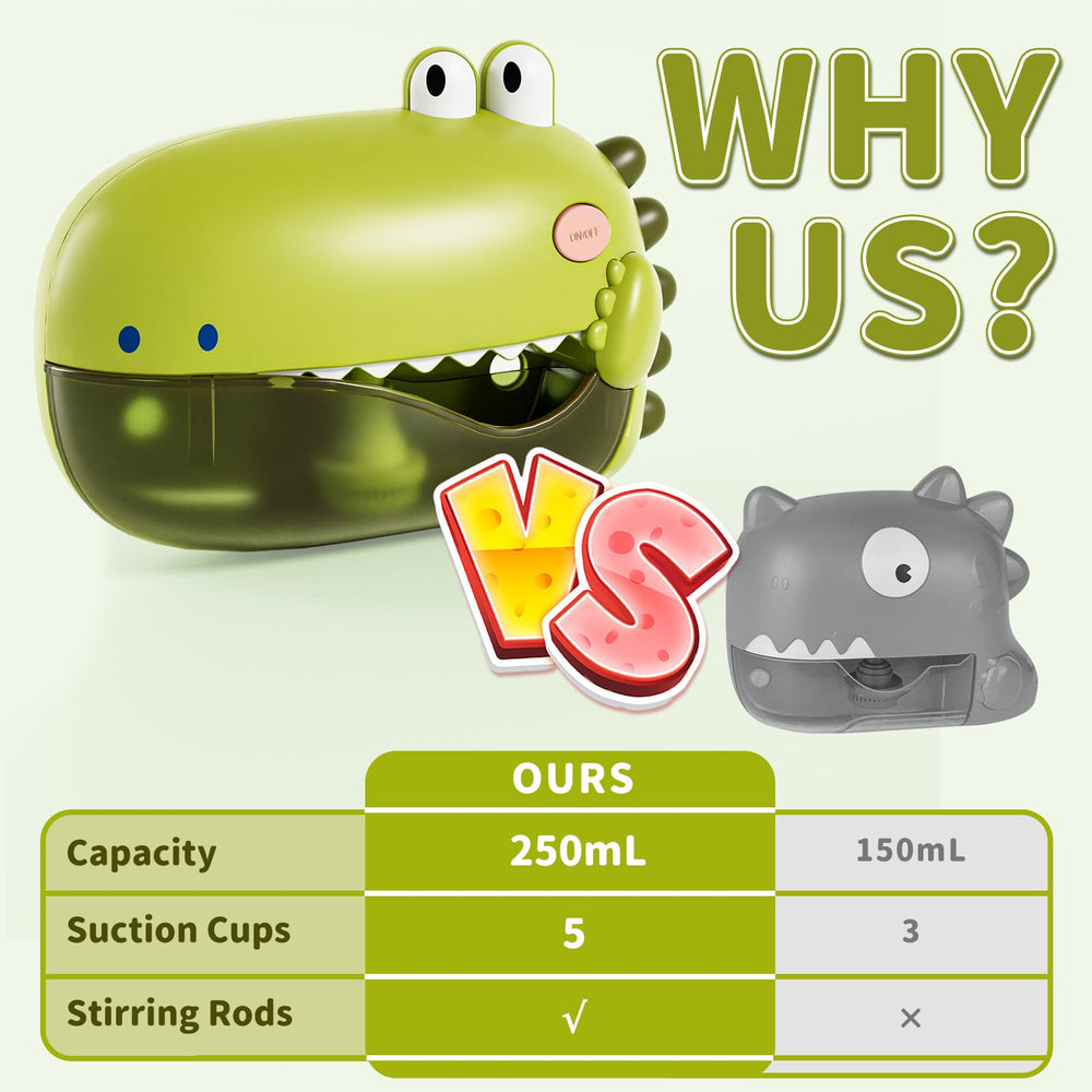 Lehoo Castle bath toy with suction cups securely attaches to tub walls.