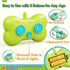 Removable dino characters for imaginative play with Lehoo Castle toy