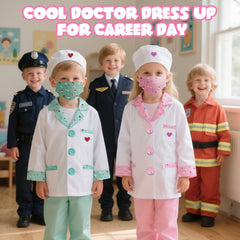 Lehoo Castle doctor syringes set, child-safe accessories for costume fun