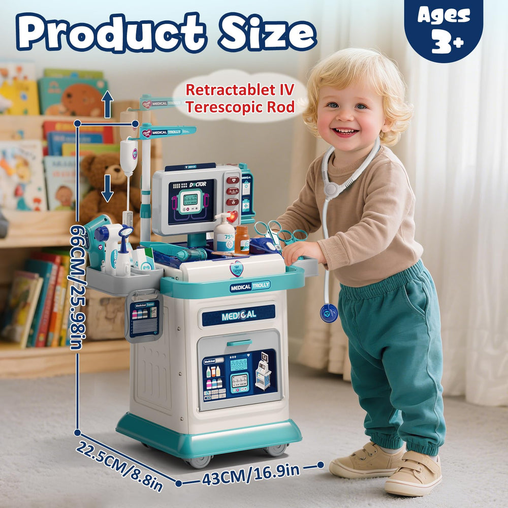 Lehoo Castle Doctor Kit heartbeat display for engaging role play sessions