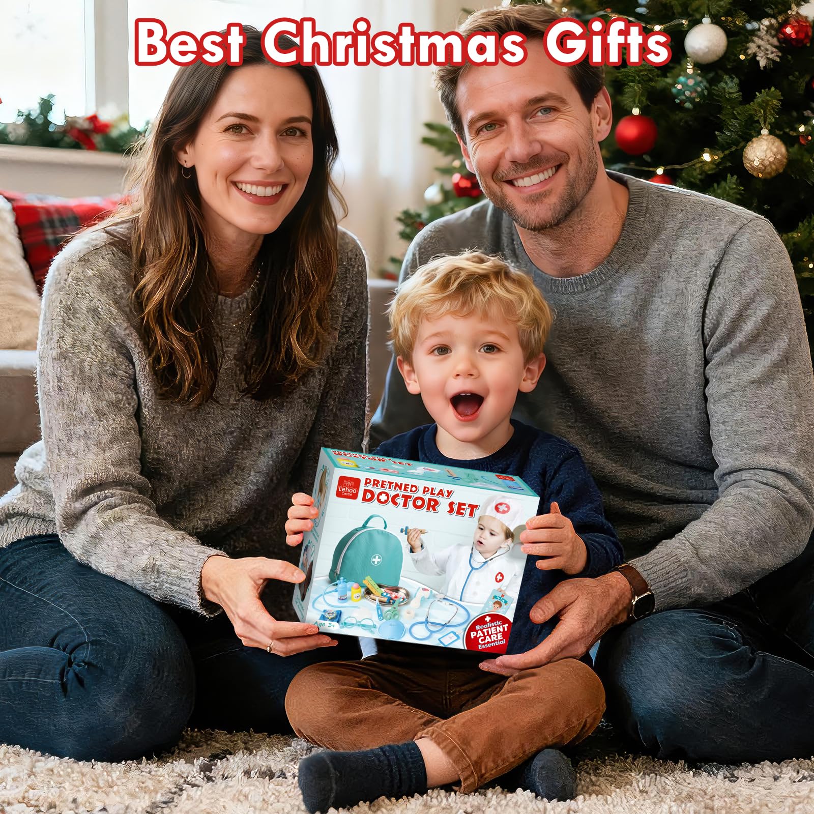 Lehoo Castle Doctor Kit packaging presents a gift-ready, colorful box