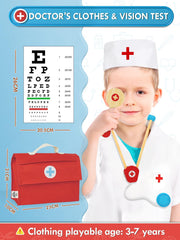 Lehoo Castle Doctor Kit safety glasses for confident pretend doctor sessions.