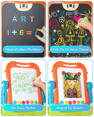 Lehoo Castle easel features 360-degree rotatable board for easy access.