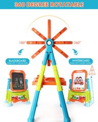 Lehoo Castle easel is compact, durable ABS plastic for everyday use.