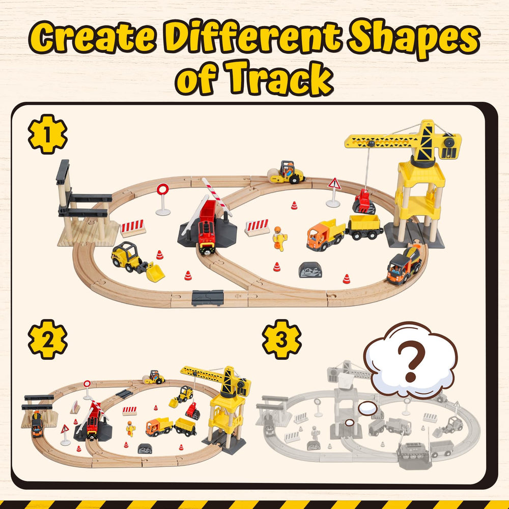 Lehoo Castle excavator adds hands-on construction play to scenes.