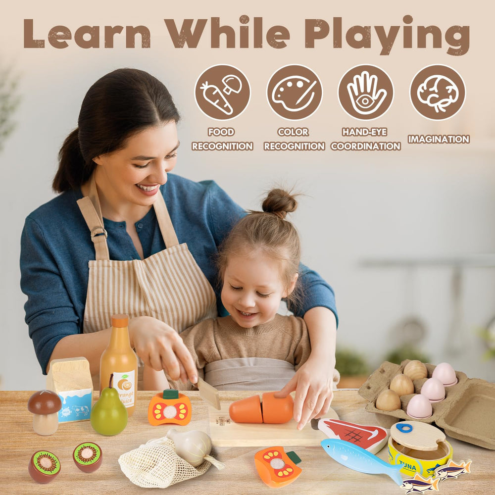Lehoo Castle fish pretend meal for storytelling in kitchen scenes
