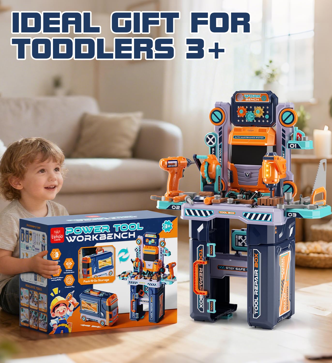 Lehoo Castle gift box presentation makes a delightful birthday surprise.