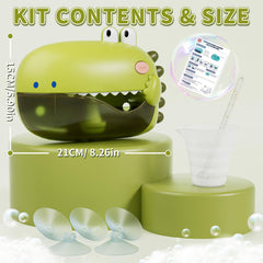 Lehoo Castle kid enjoys bubbles and melodies for relaxed bath moments.
