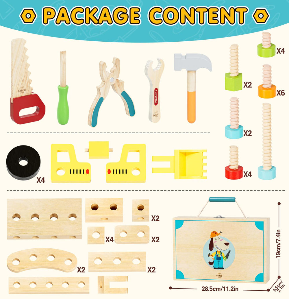 Lehoo Castle Excavator model demonstrates shape building and creative planning during play