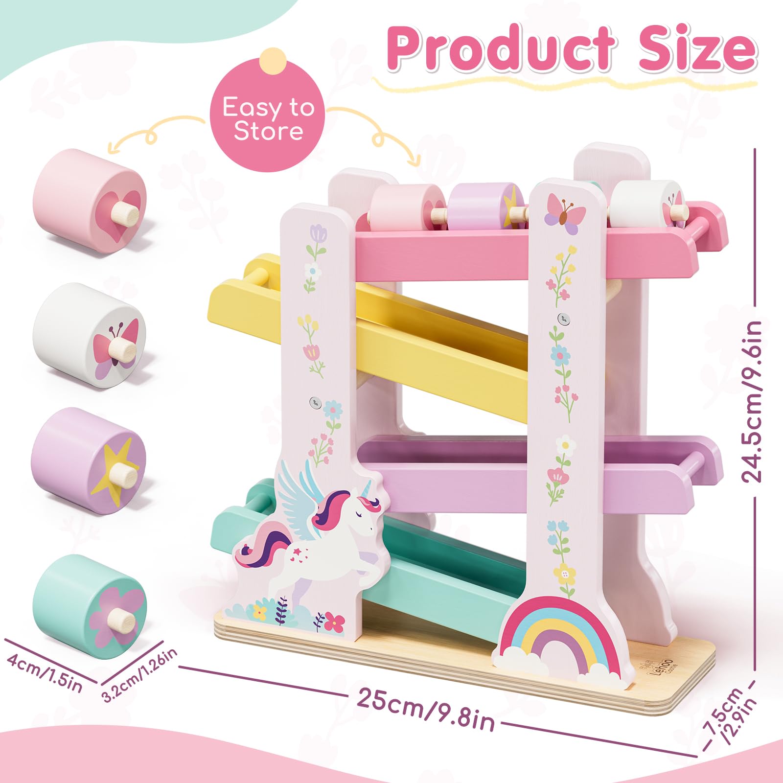 Lehoo Castle Montessori-inspired toy encouraging hand-eye coordination