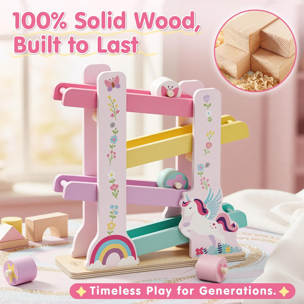 Lehoo Castle hand-friendly wooden toy with non-toxic paint