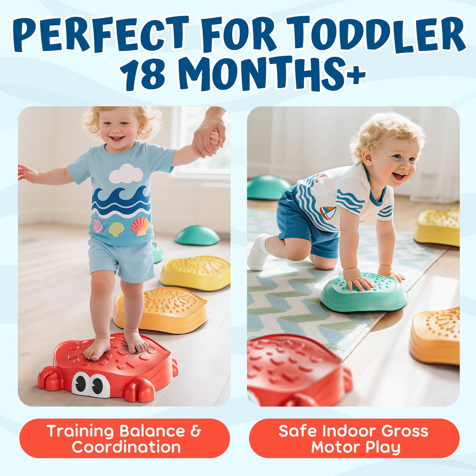 Lehoo Castle reinforced-inner-structure stones withstand shared play and active sessions.