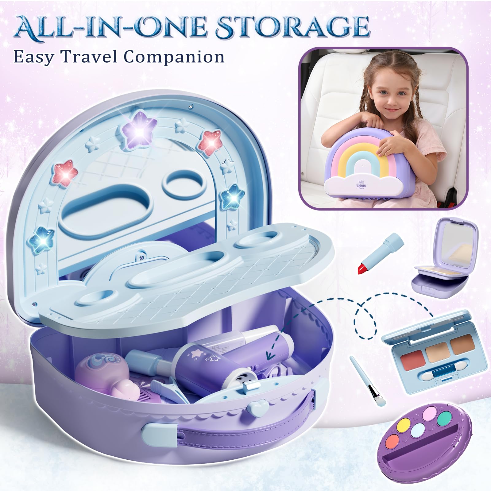 Lehoo Castle safe materials and smooth edges support worry-free dress-up adventures.