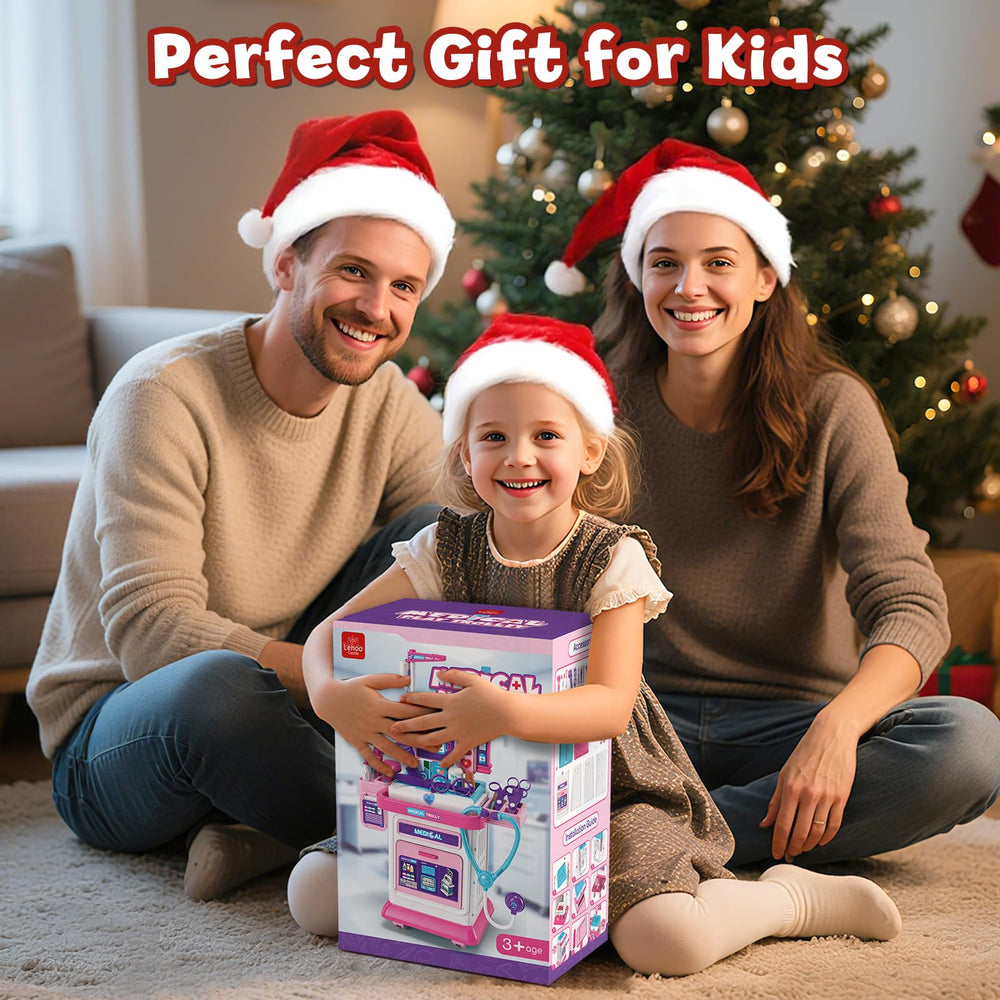 Lehoo Castle storage compartment keeps accessories neatly organized during play